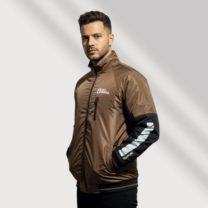 Jack Wolfskin Biker Jacket Brown
