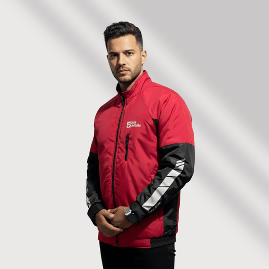 Jack Wolfskin Biker Jacket Red