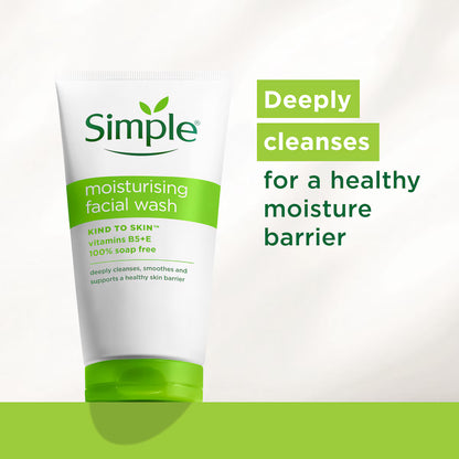 Simple Kind to Skin Moisturizing Facewash 150ml