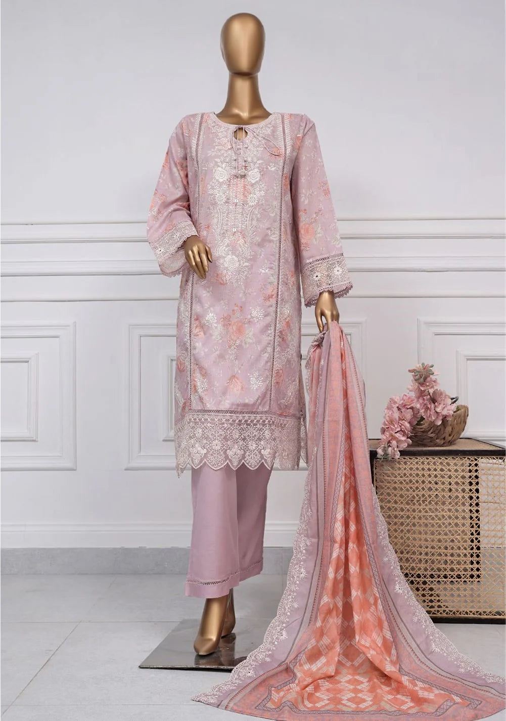Sadabahar Signature Lawn - Pink
