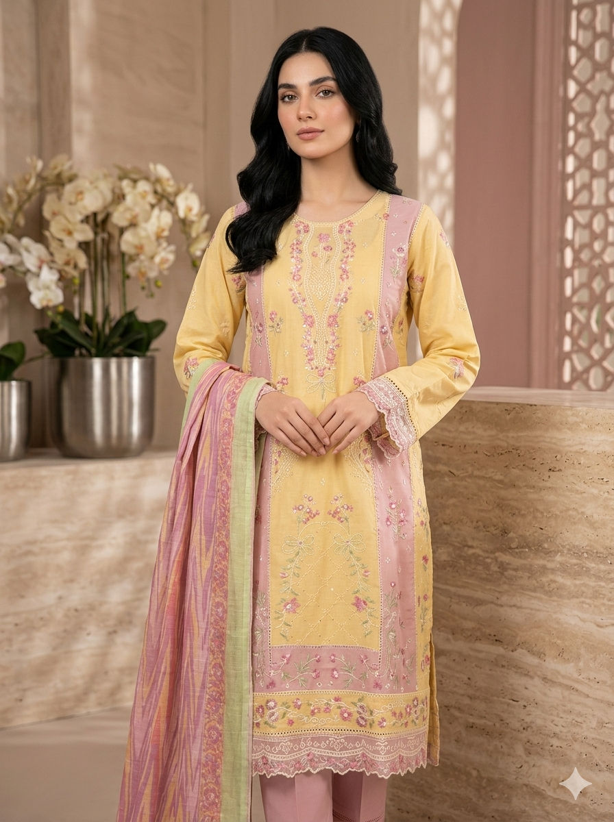 ETHNC inspired Embroidered Suit 10
