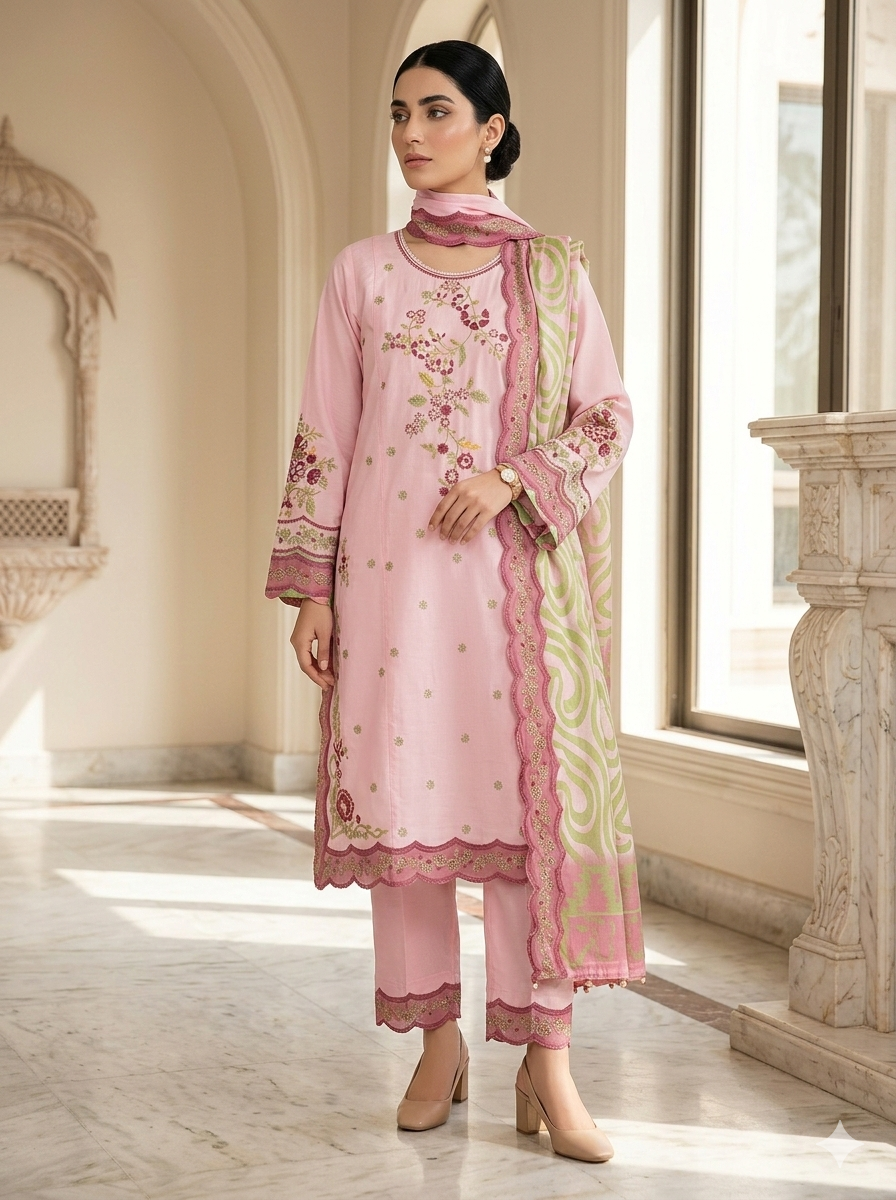 ETHNC inspired Embroidered Suit 06