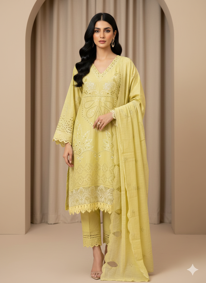 ETHNC inspired Embroidered Suit 16
