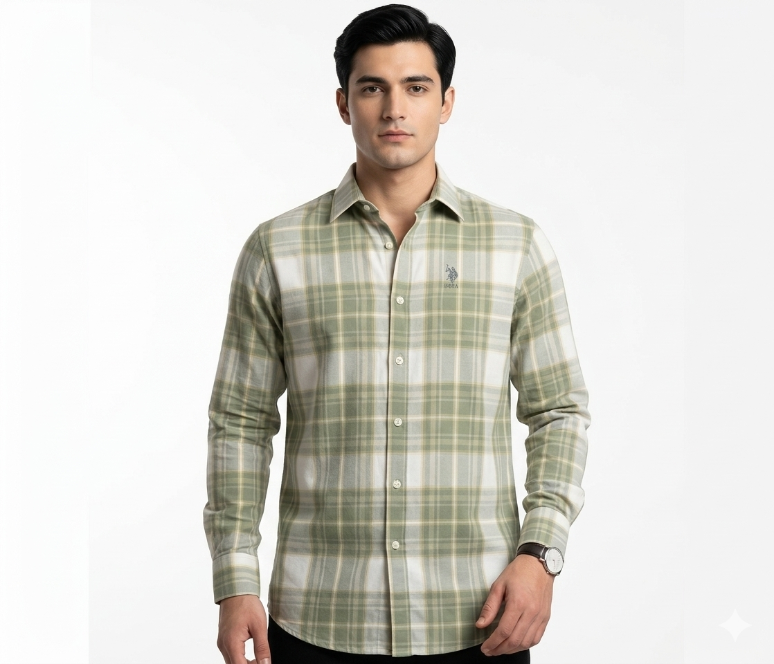 US Polo Formal Shirt / Check