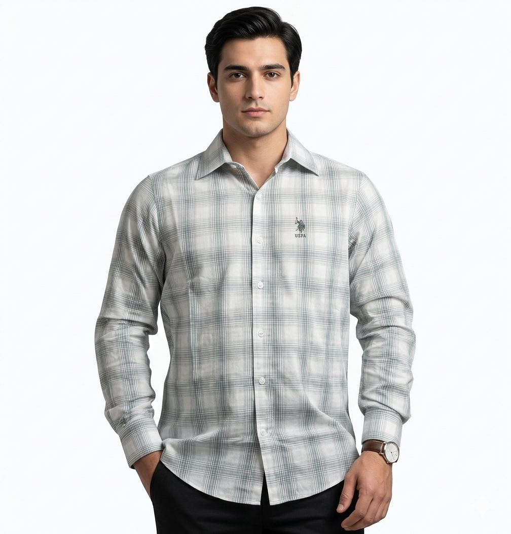 US Polo Formal Shirt / Check