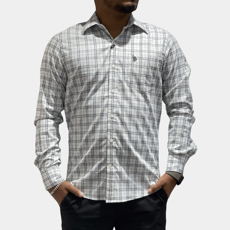 US Polo Formal Shirt / Check