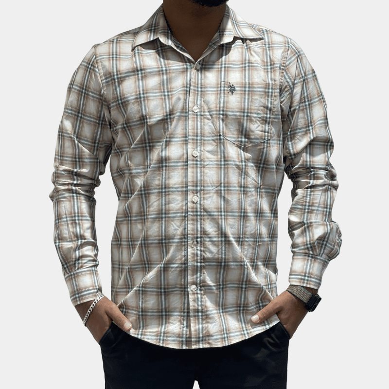 US Polo Formal Shirt / Check