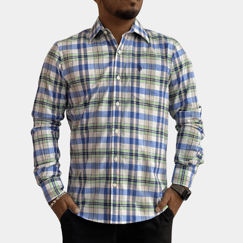 US Polo Formal Shirt / Check