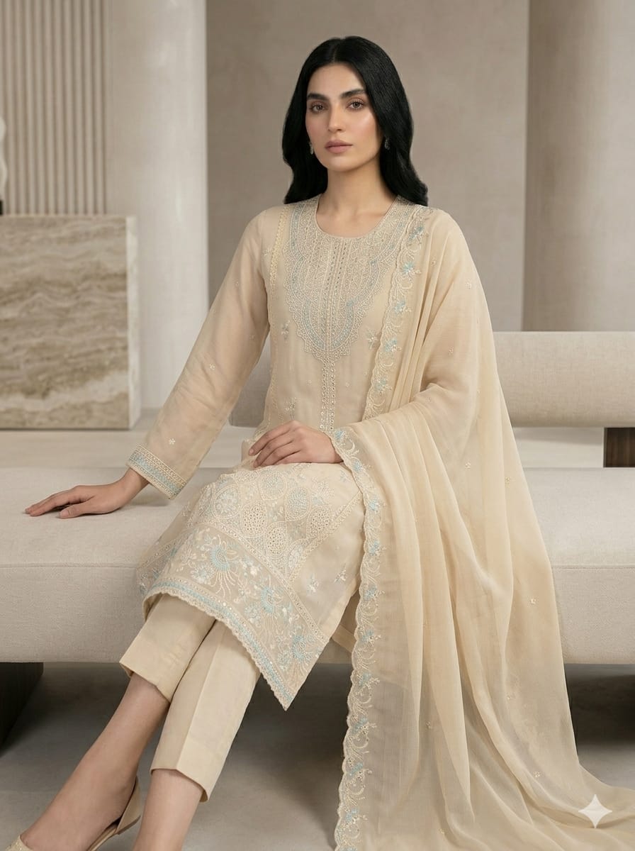 JIHAN – Unstitched 3-Piece