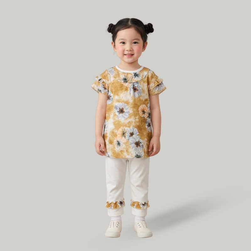 Blukids Dress Set (Top and Pant)