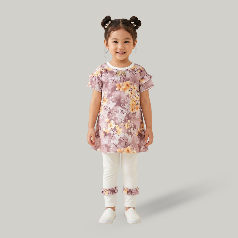 Blukids Dress Set (Top and Pant)