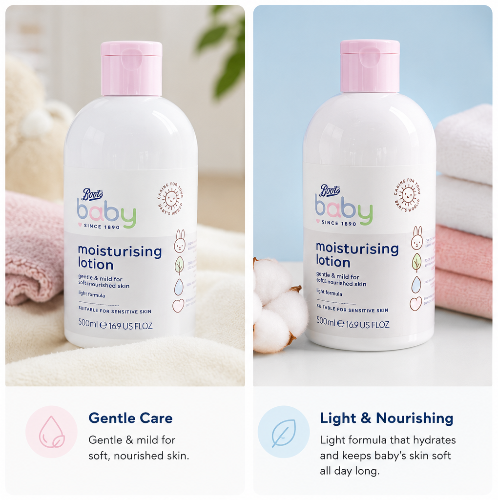 boots baby moisturising lotion since 500ml 1890