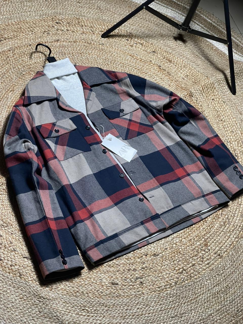 Gridlock Checkered  Shackets Red