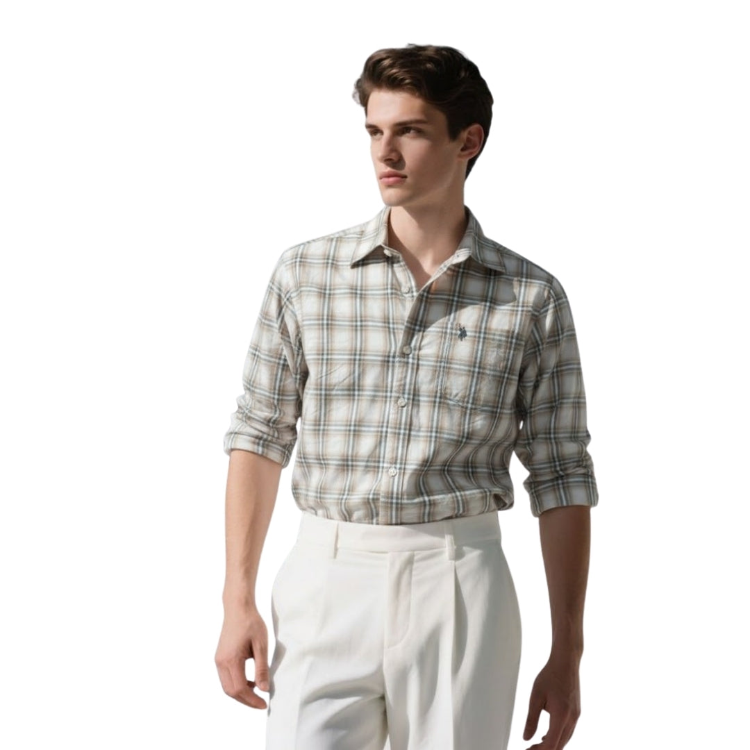 US Polo Formal Shirt / Check
