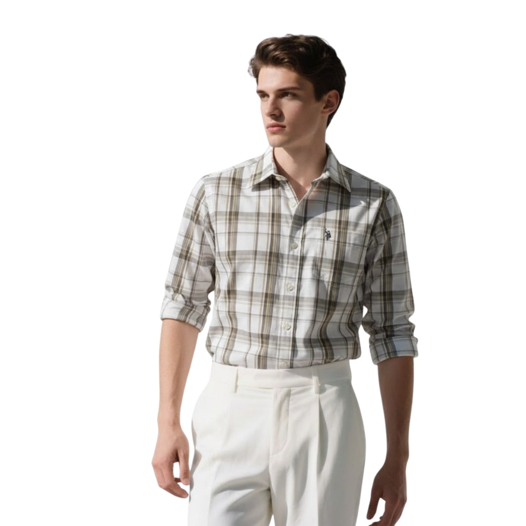 US Polo Formal Shirt / Check
