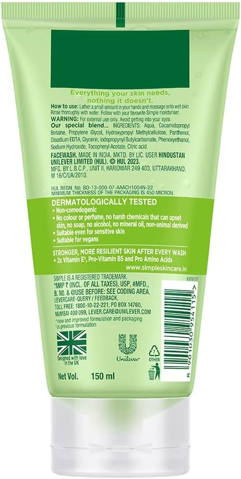 Simple Refreshing Face Wash