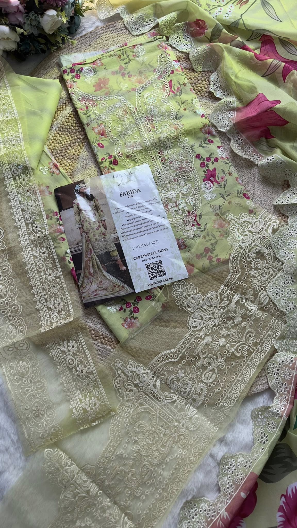 FARIDA By GULAAL – Chikankari Embroidered Lawn Collection