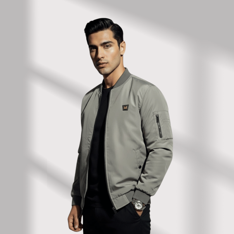 Solid Light Green Jacket