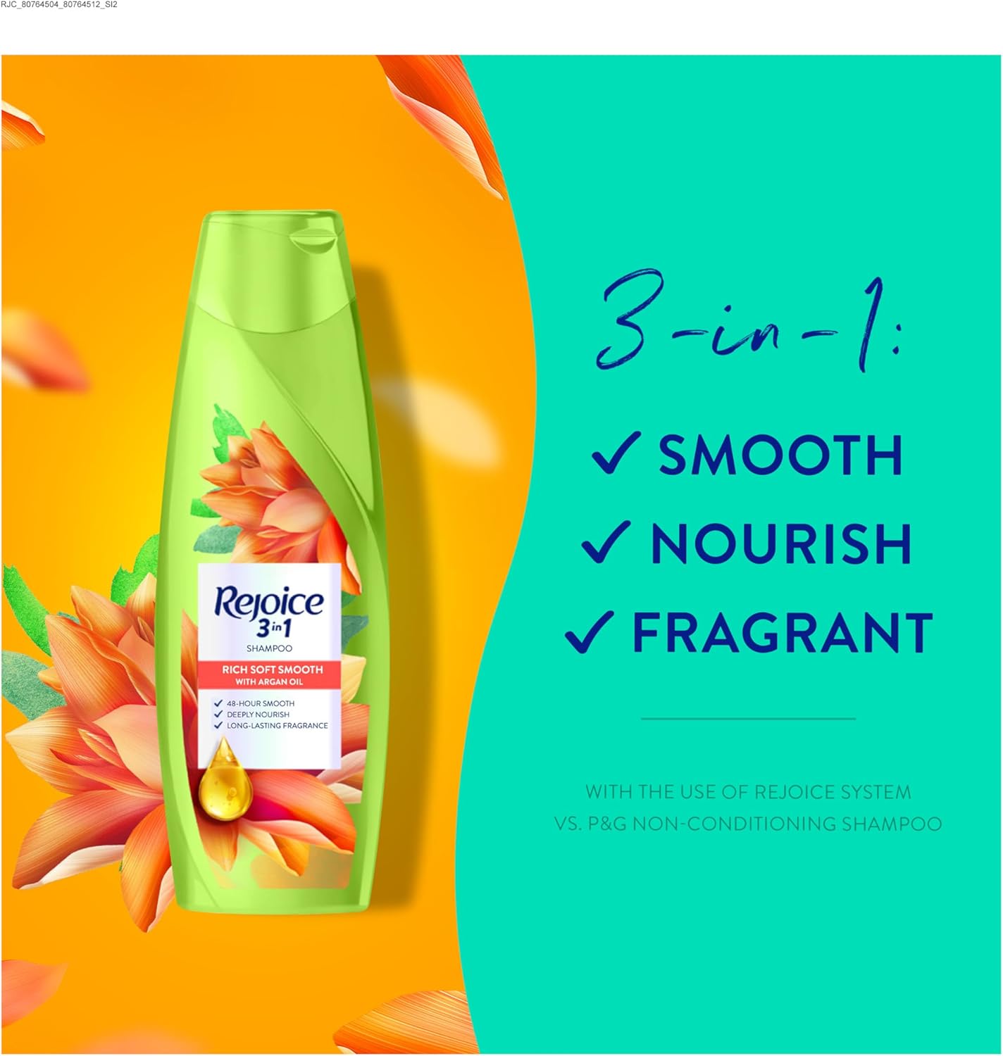 Rejoice 3 in 1 Shampoo (Rich Smooth)