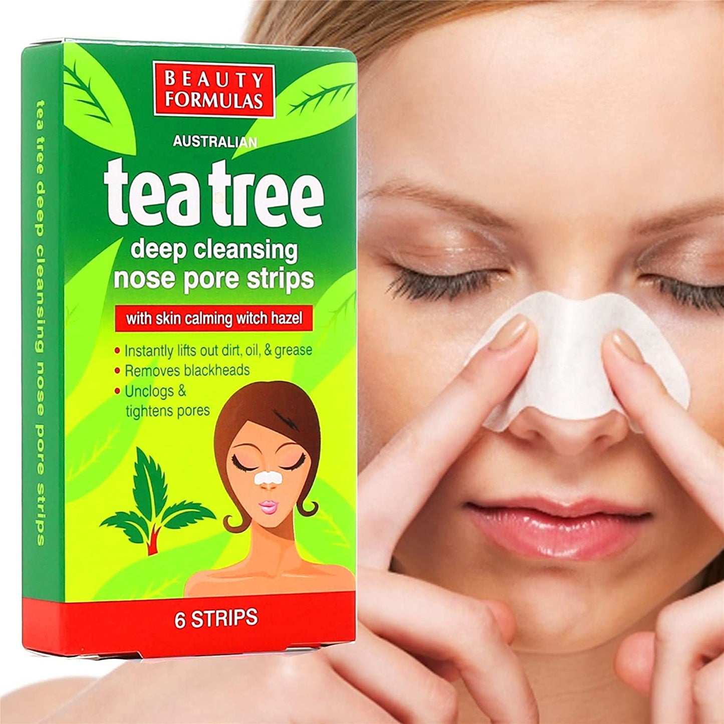 Tea Tree Nose Pore Strips