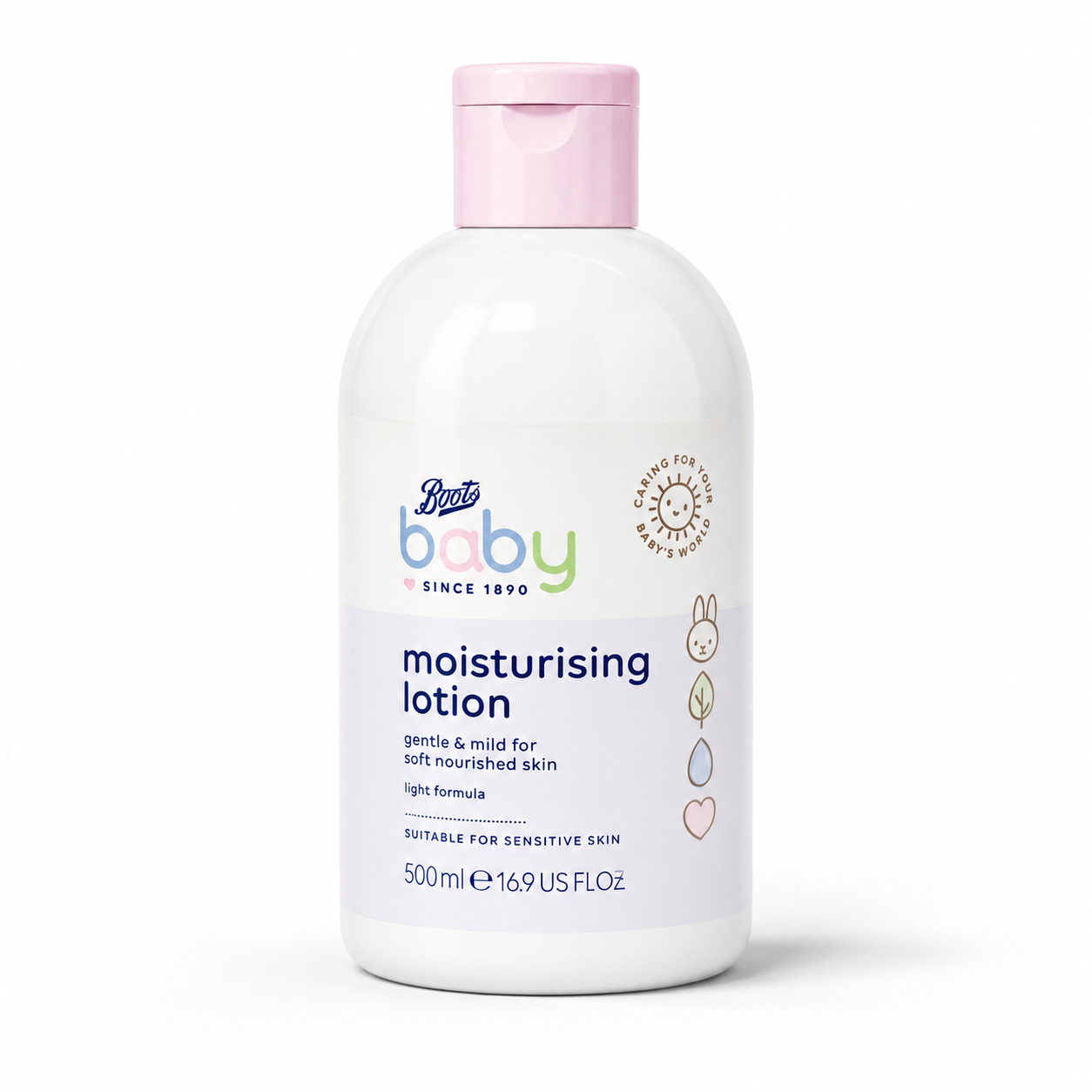 boots baby moisturising lotion since 500ml 1890