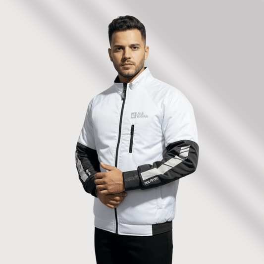 Jack Wolfskin Biker Jacket White