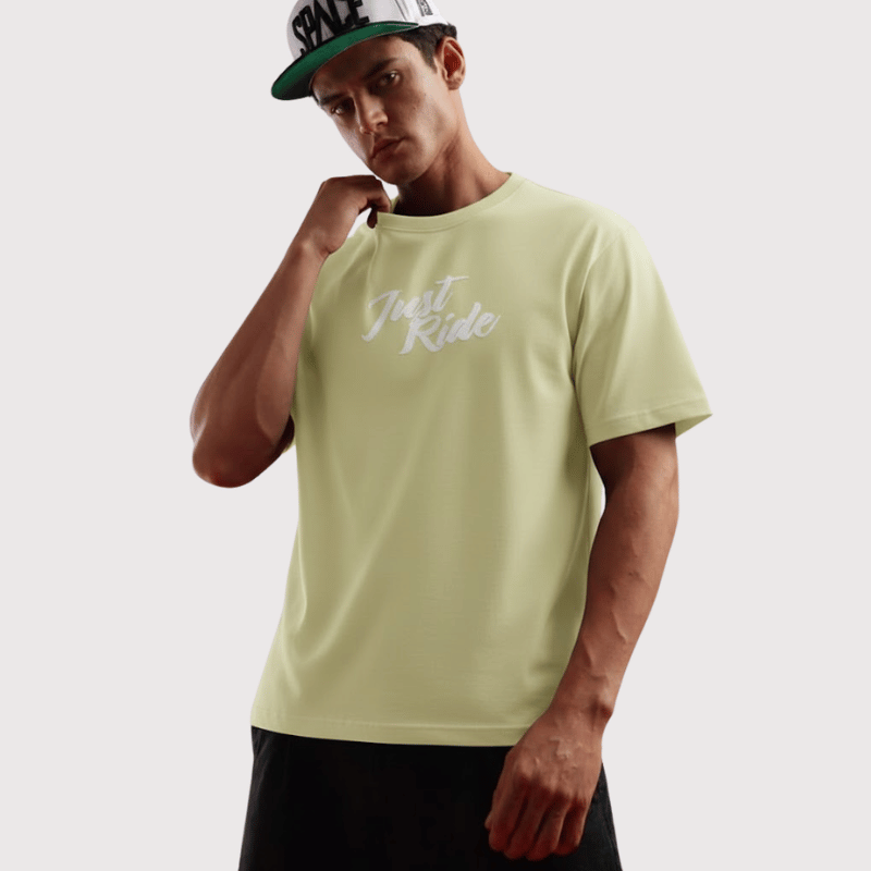 Just Ride Drop Shoulder T