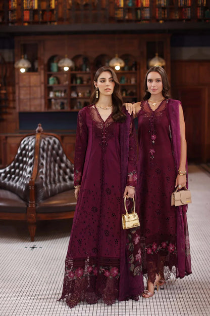 Noor by Saadia Asad (Plum)