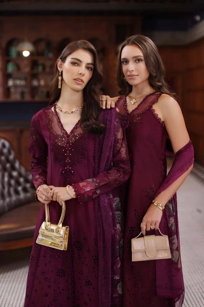 Noor by Saadia Asad (Plum)
