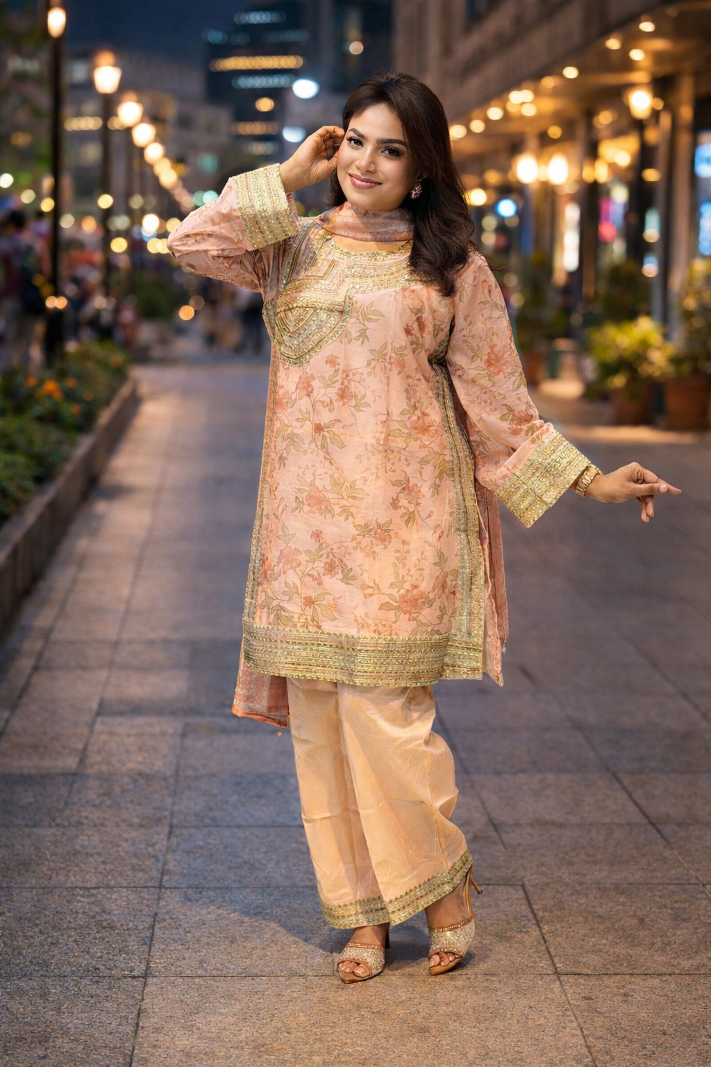 ETHNC inspired Embroidered Suit 01
