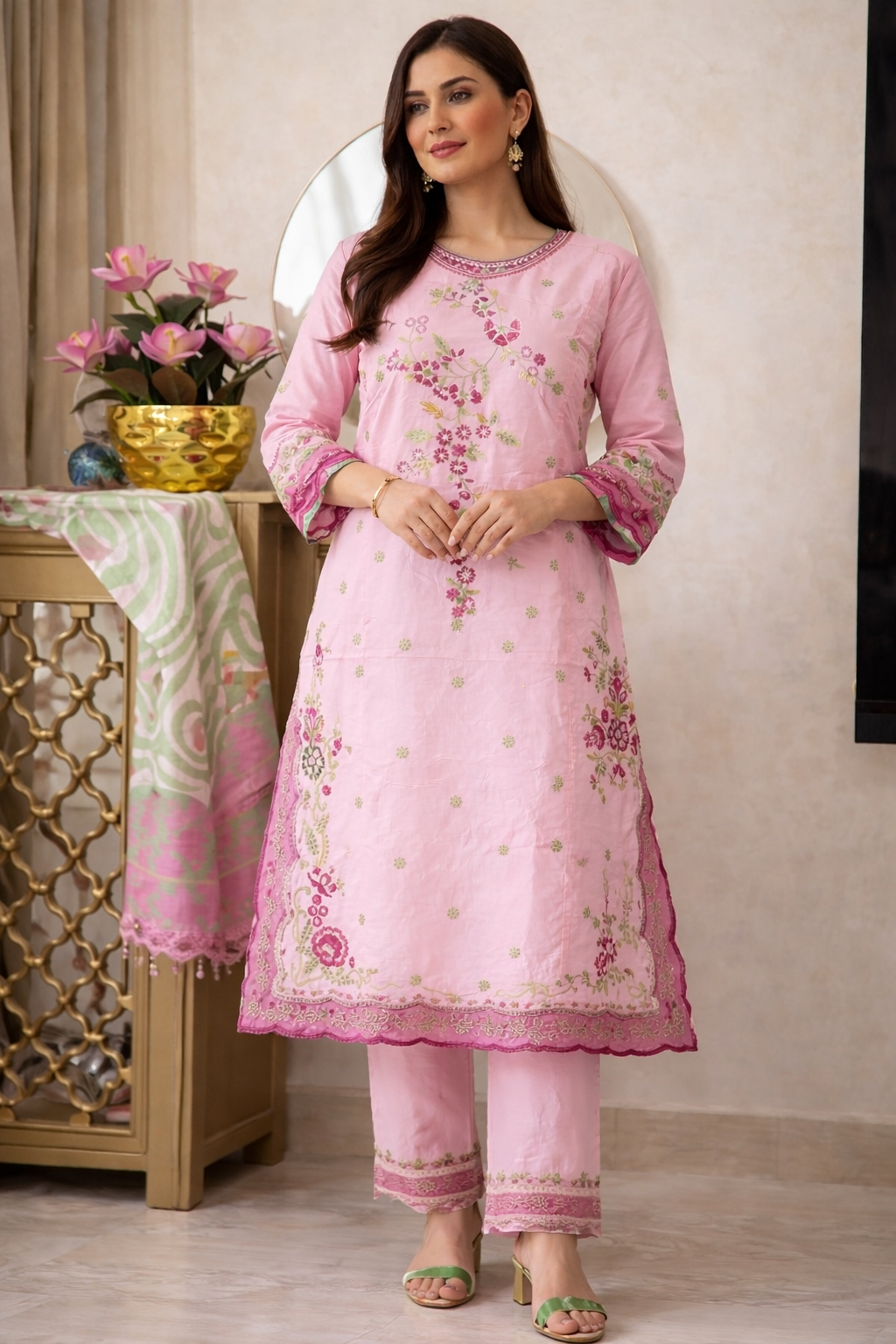 ETHNC inspired Embroidered Suit 06