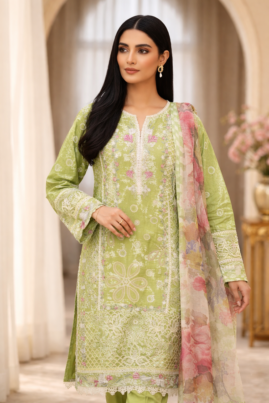 ETHNC inspired Embroidered Suit 11