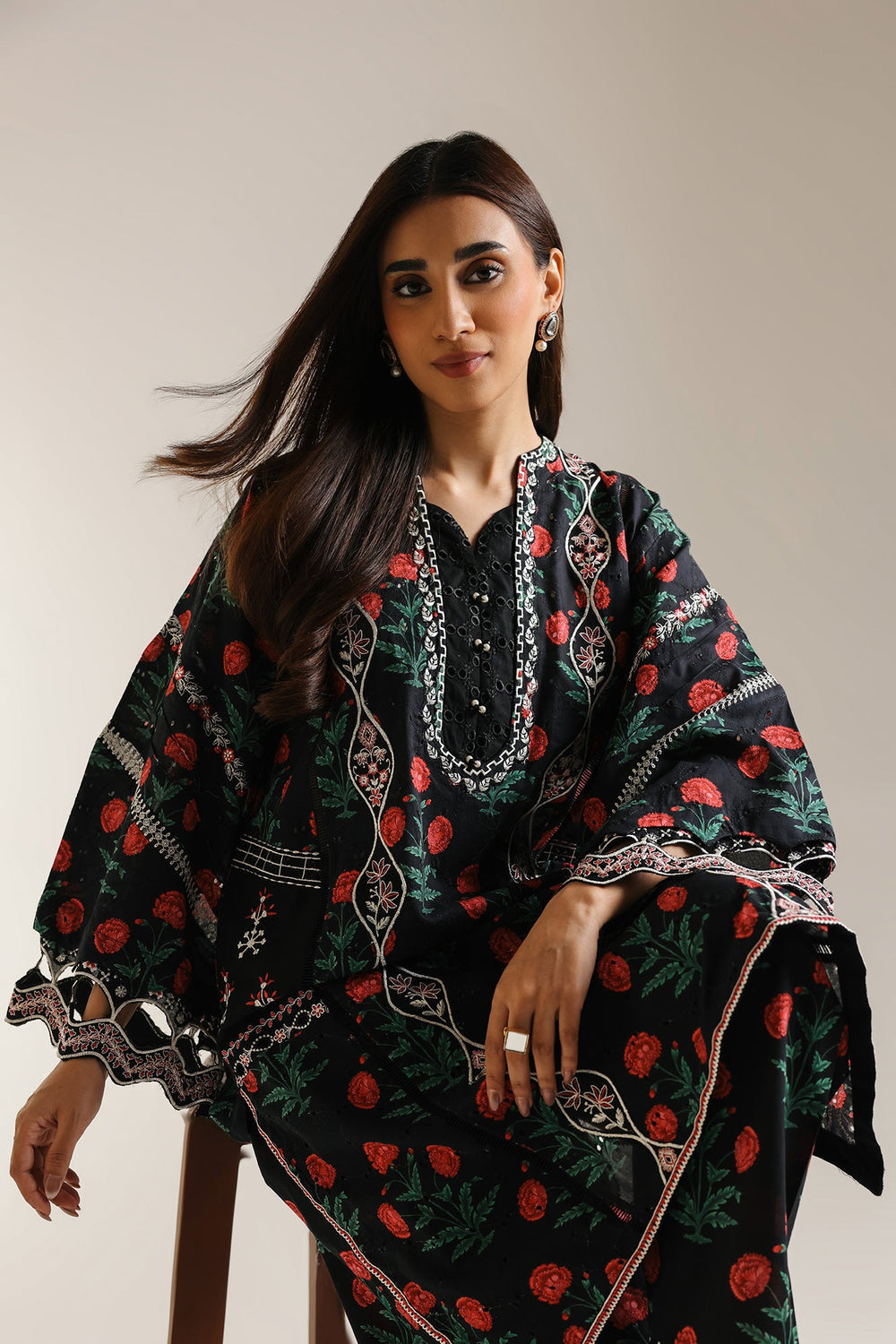 ETHNC inspired Embroidered Suit 03