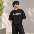 Fearless Drop Shoulder - Black