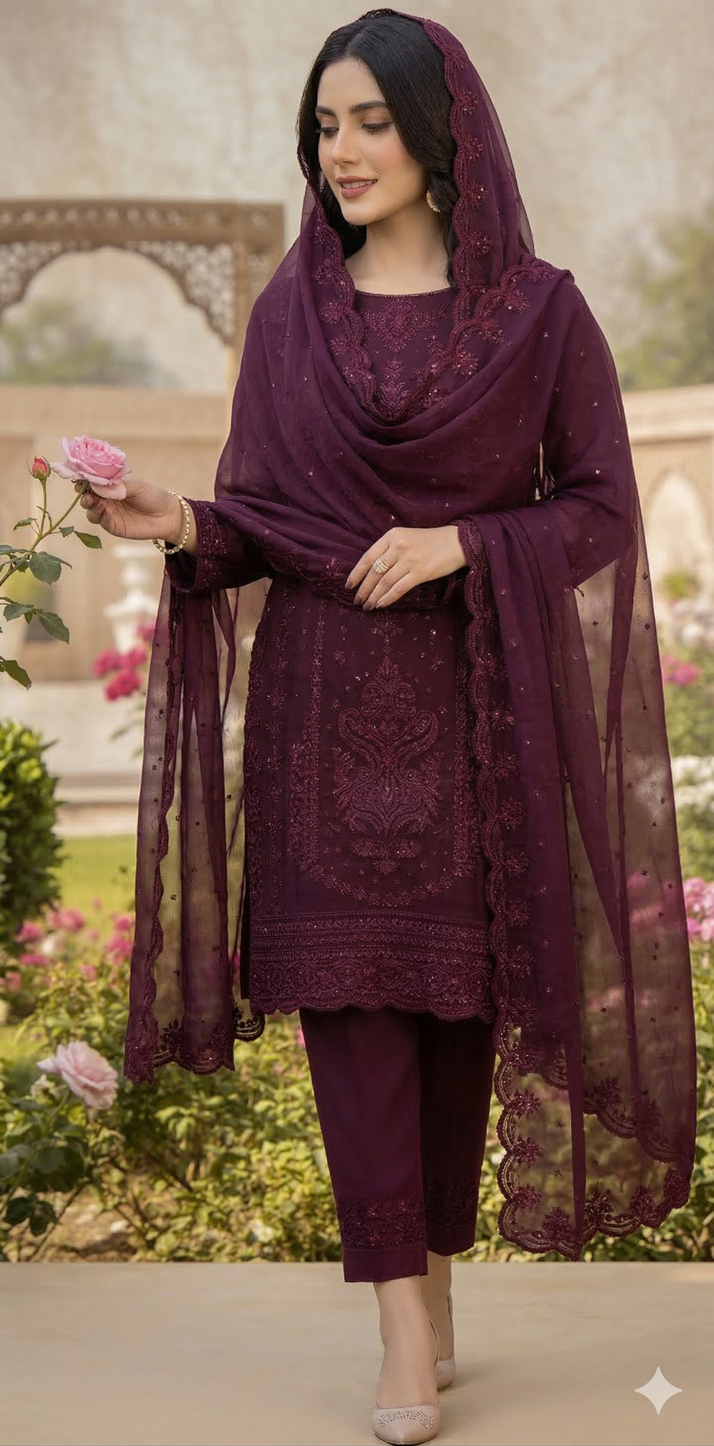 Premium Cotton Printed 3-Piece SF Jiyan