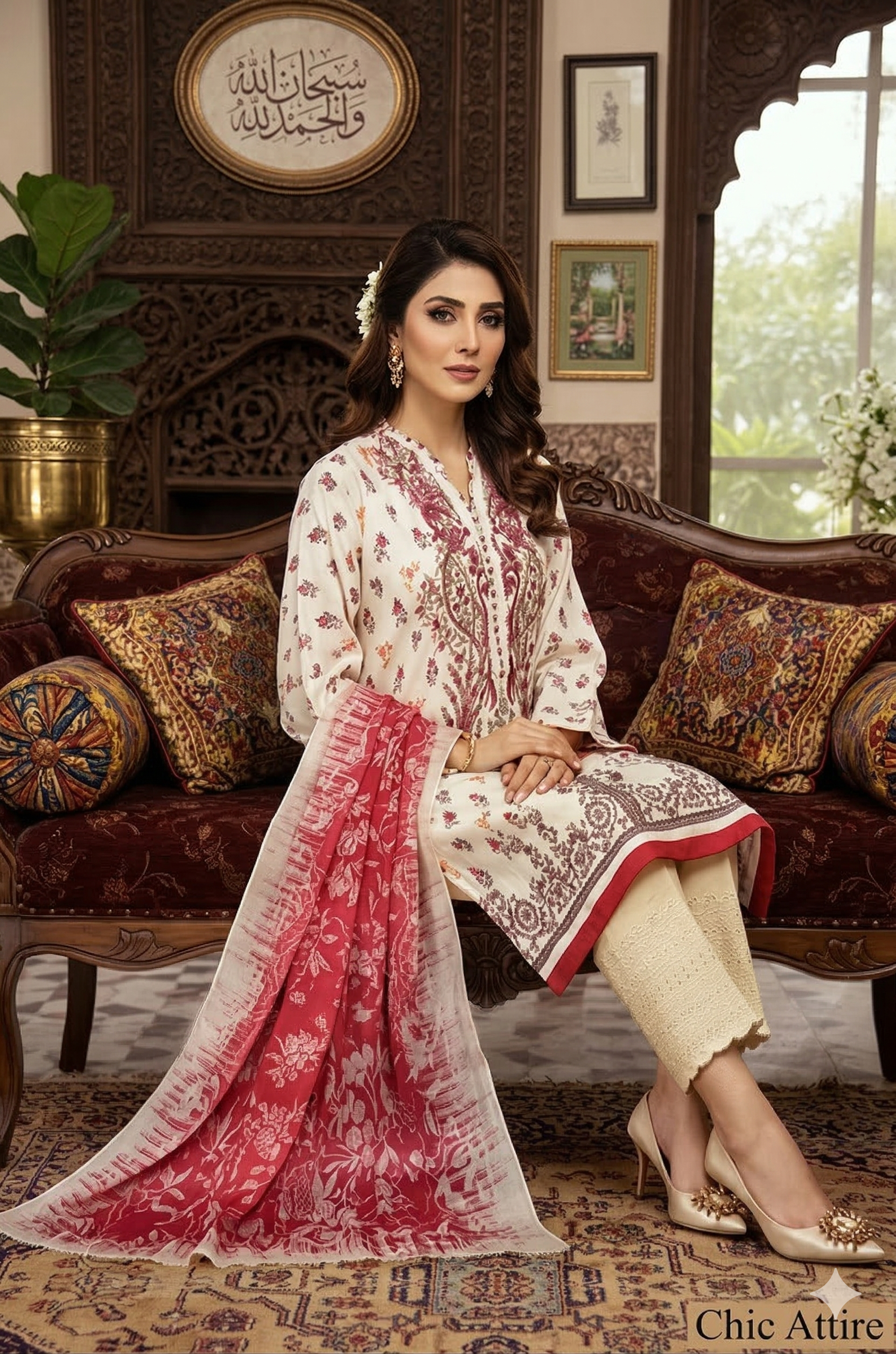 Premium Cotton Printed 3-Piece SF-A-415