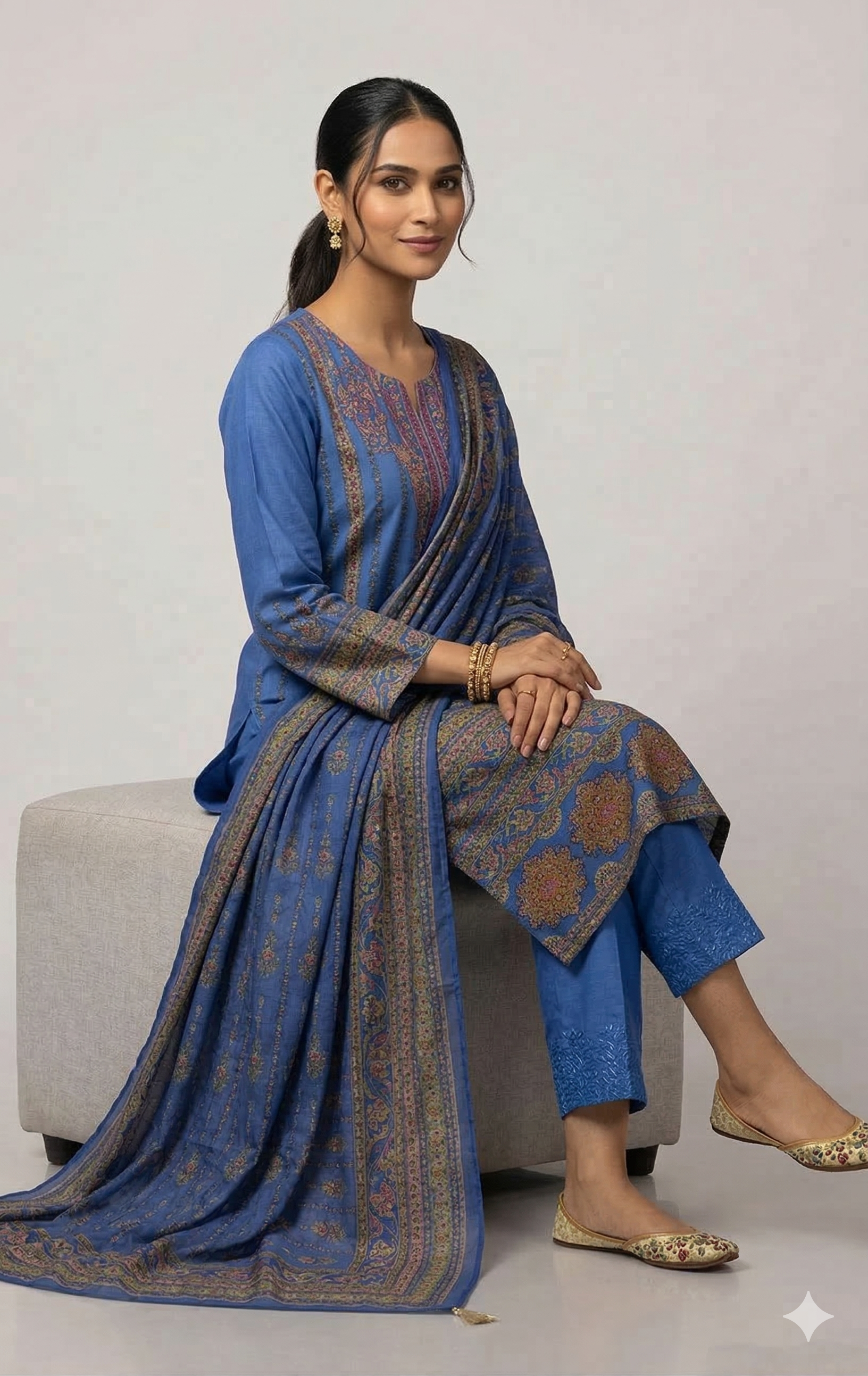 Premium Cotton Printed 3-Piece SF-DIBIYA