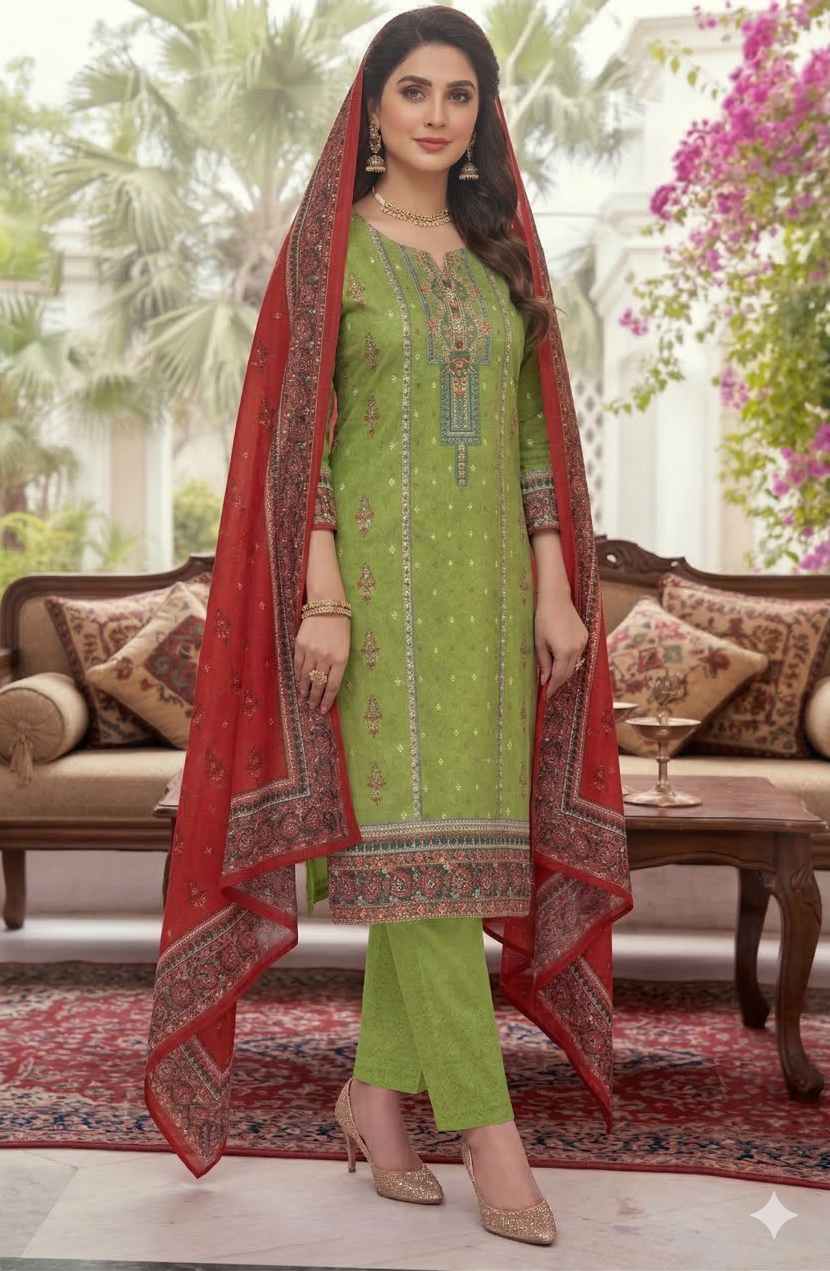 Premium Cotton Printed 3-Piece SF-A-462