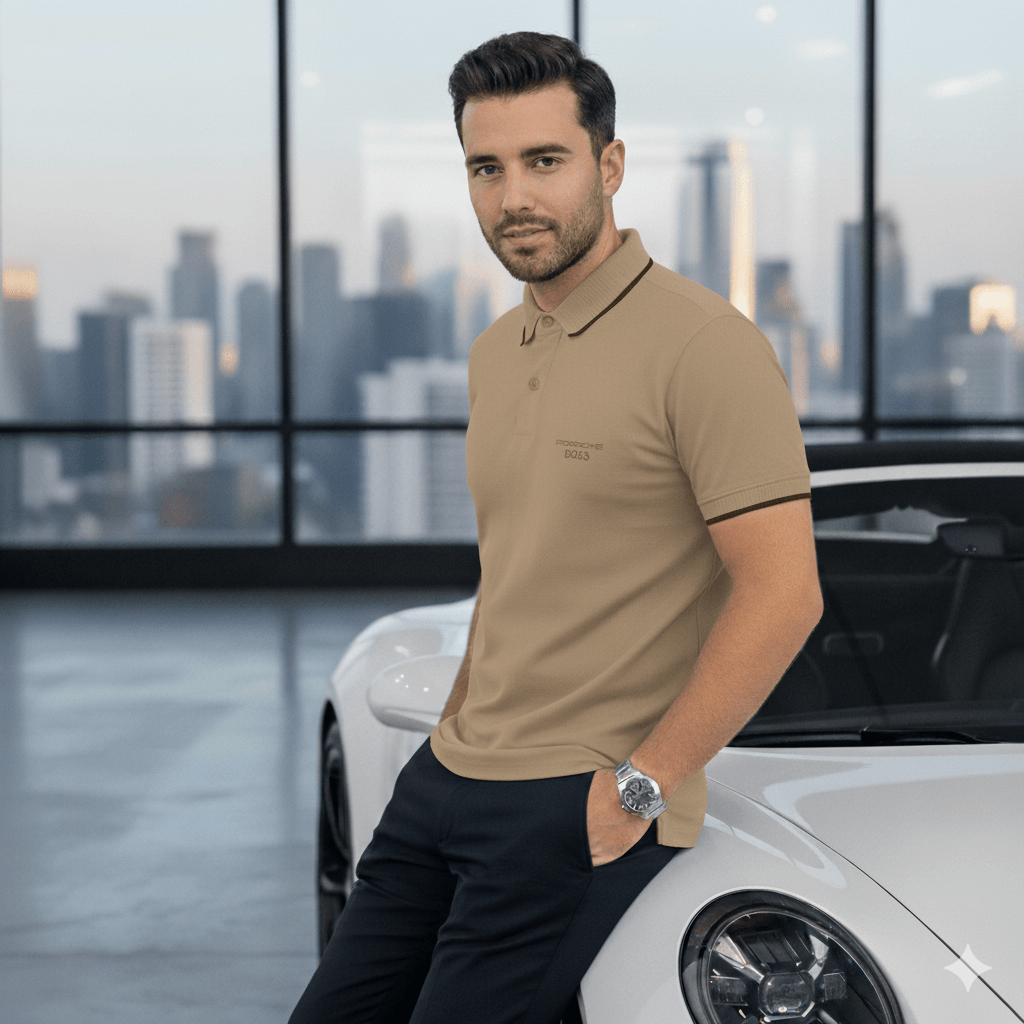 Porsche x Boss Van Collar Polo