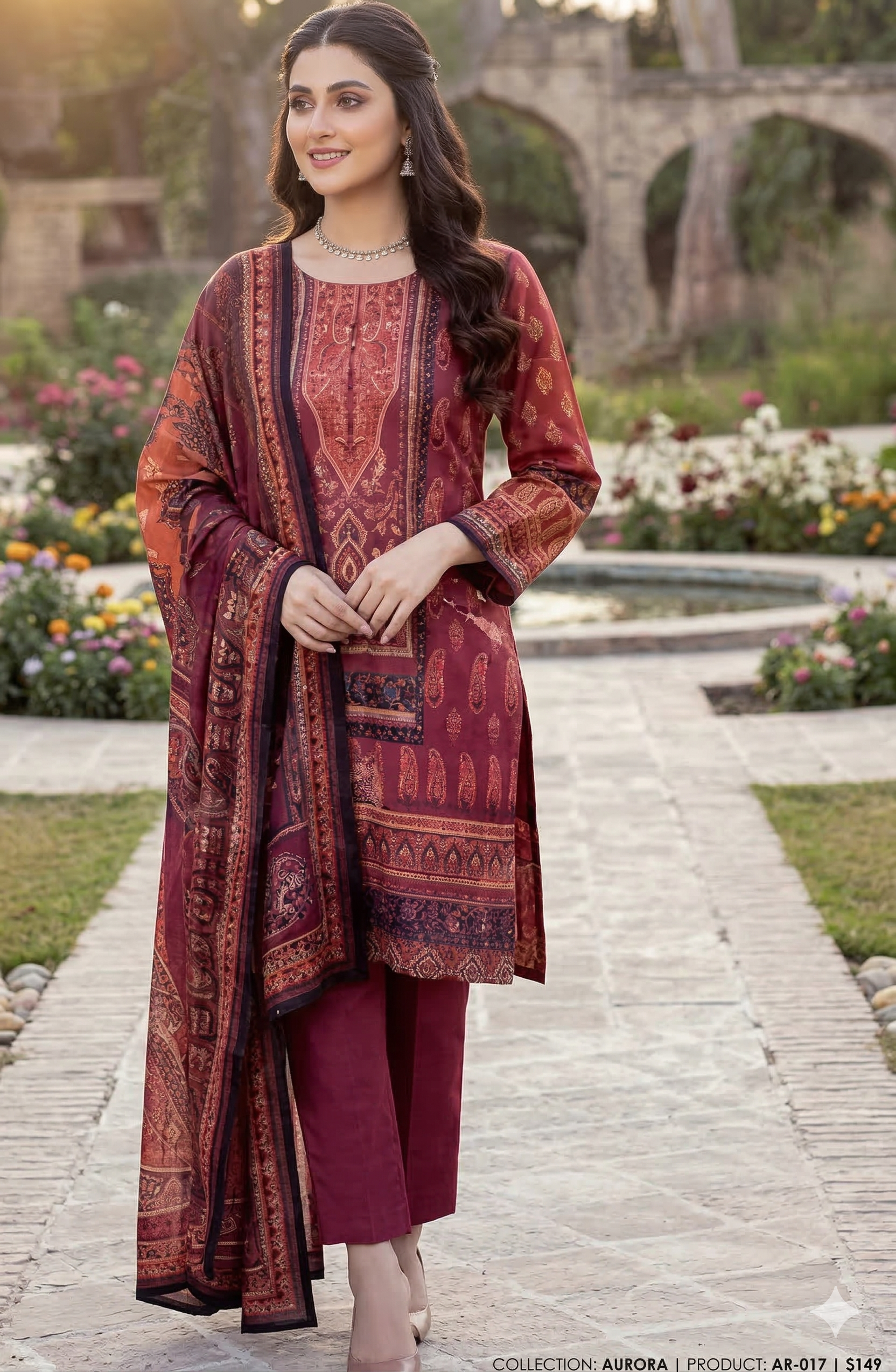 Premium Cotton Printed 3-Piece SF-A-441