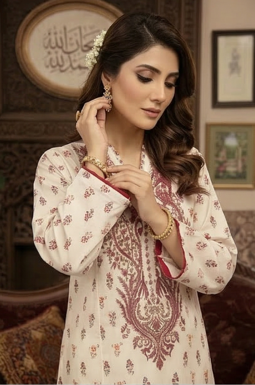 Premium Cotton Printed 3-Piece SF-A-415