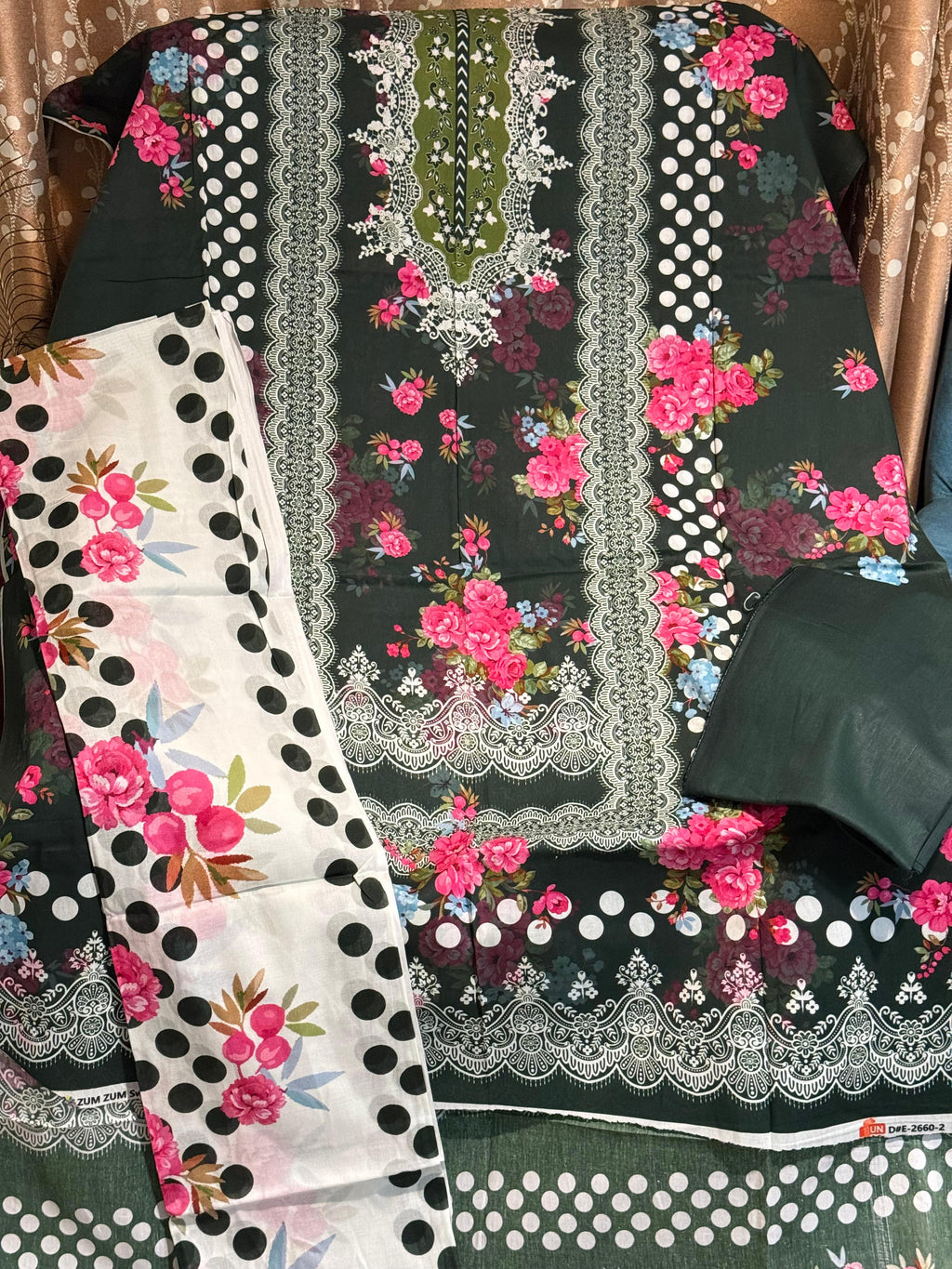 Luxury Jam Jam Lawn – Unstitched 3-Piece