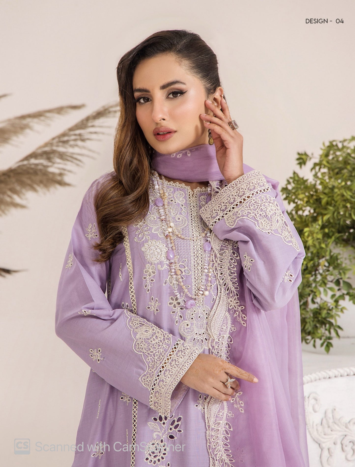 Rang E Bahar by ZA Clothes - Lilac Mist