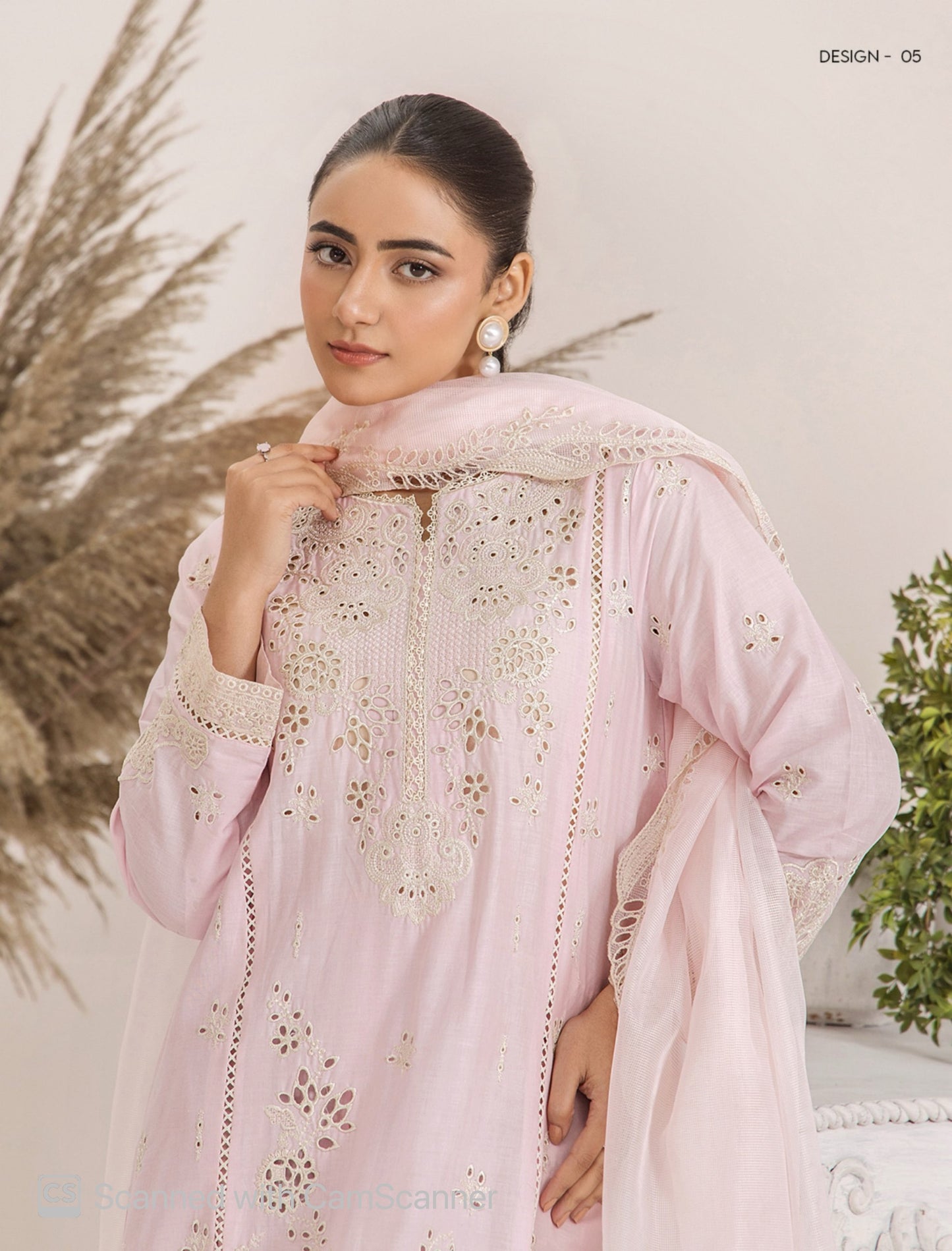 Rang E Bahar by ZA Clothes - Powder Pink