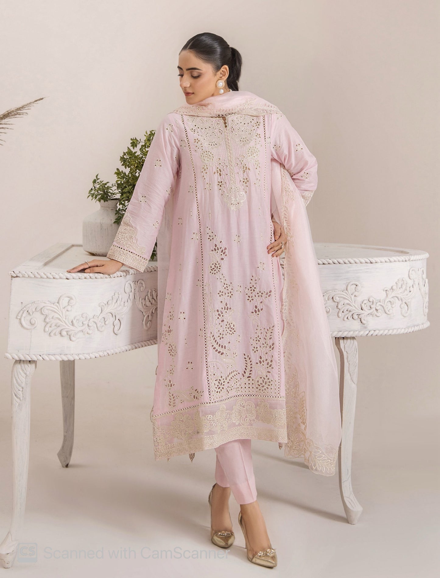 Rang E Bahar by ZA Clothes - Powder Pink