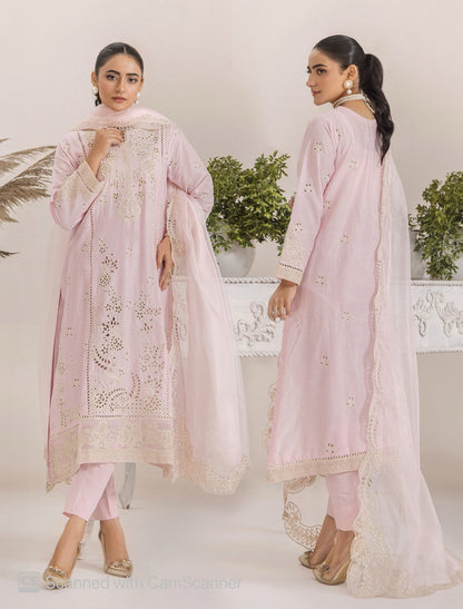 Rang E Bahar by ZA Clothes - Powder Pink