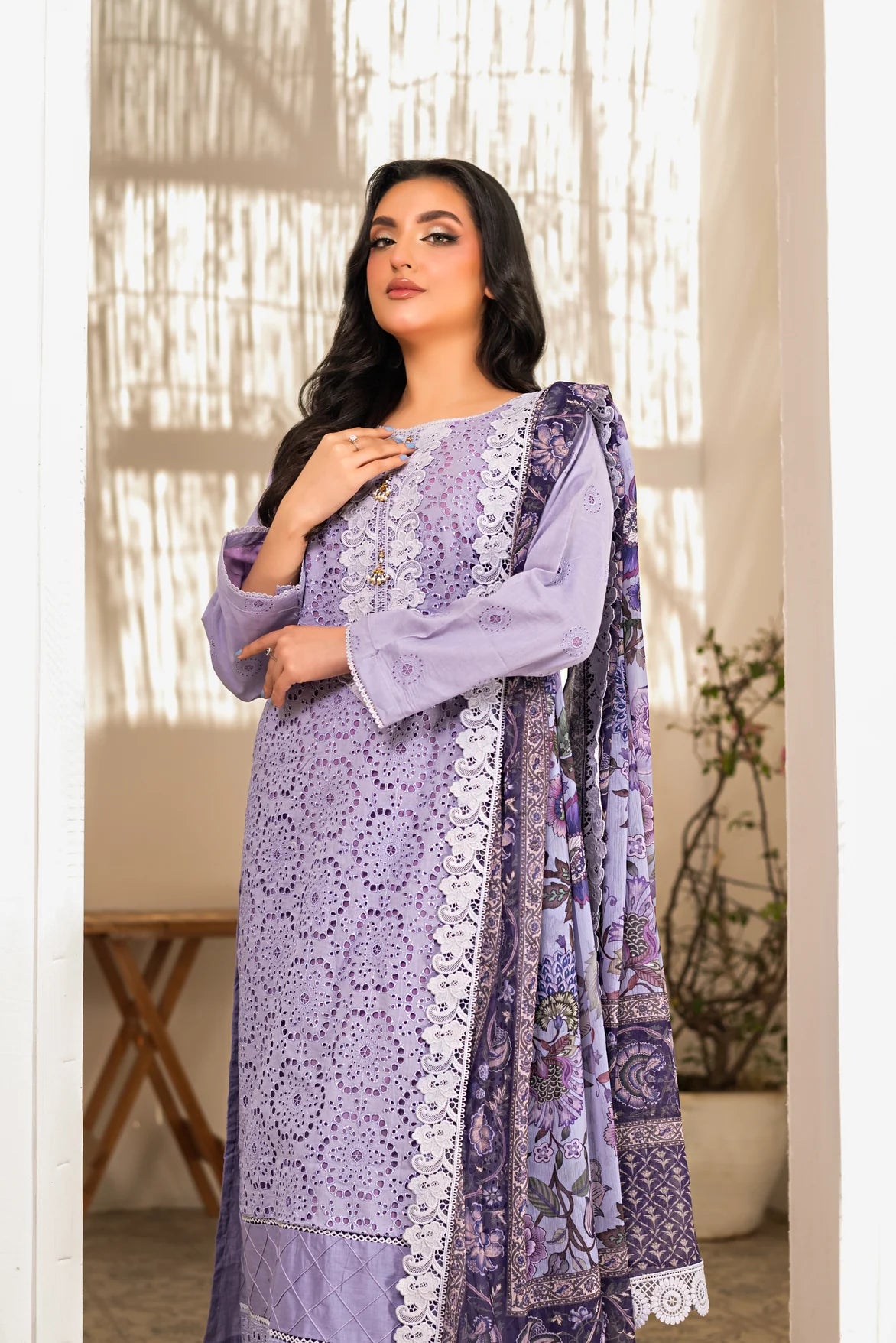 Tehzeeb by DOR - Purple