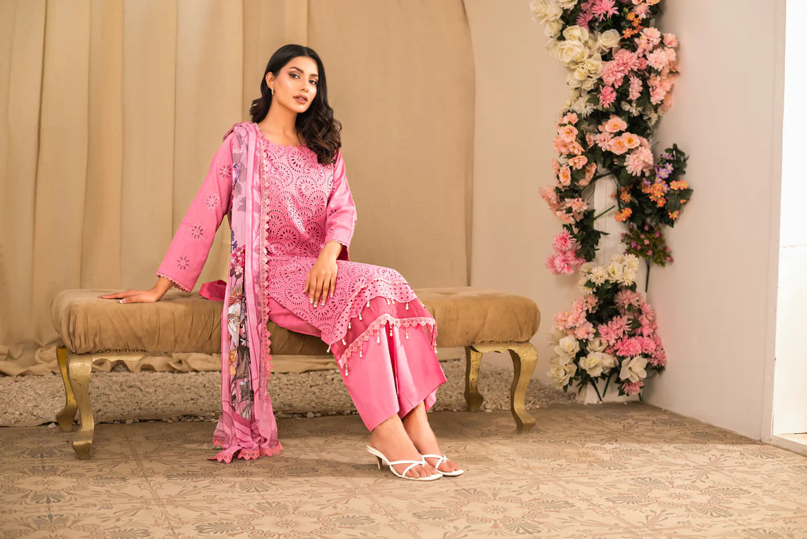 Tehzeeb by DOR - Light Pink