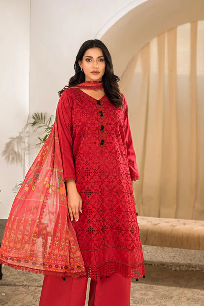 Tehzeeb by DOR - Red