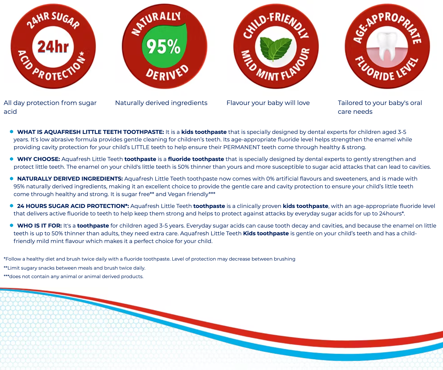 Aquafresh Baby Toothpaste